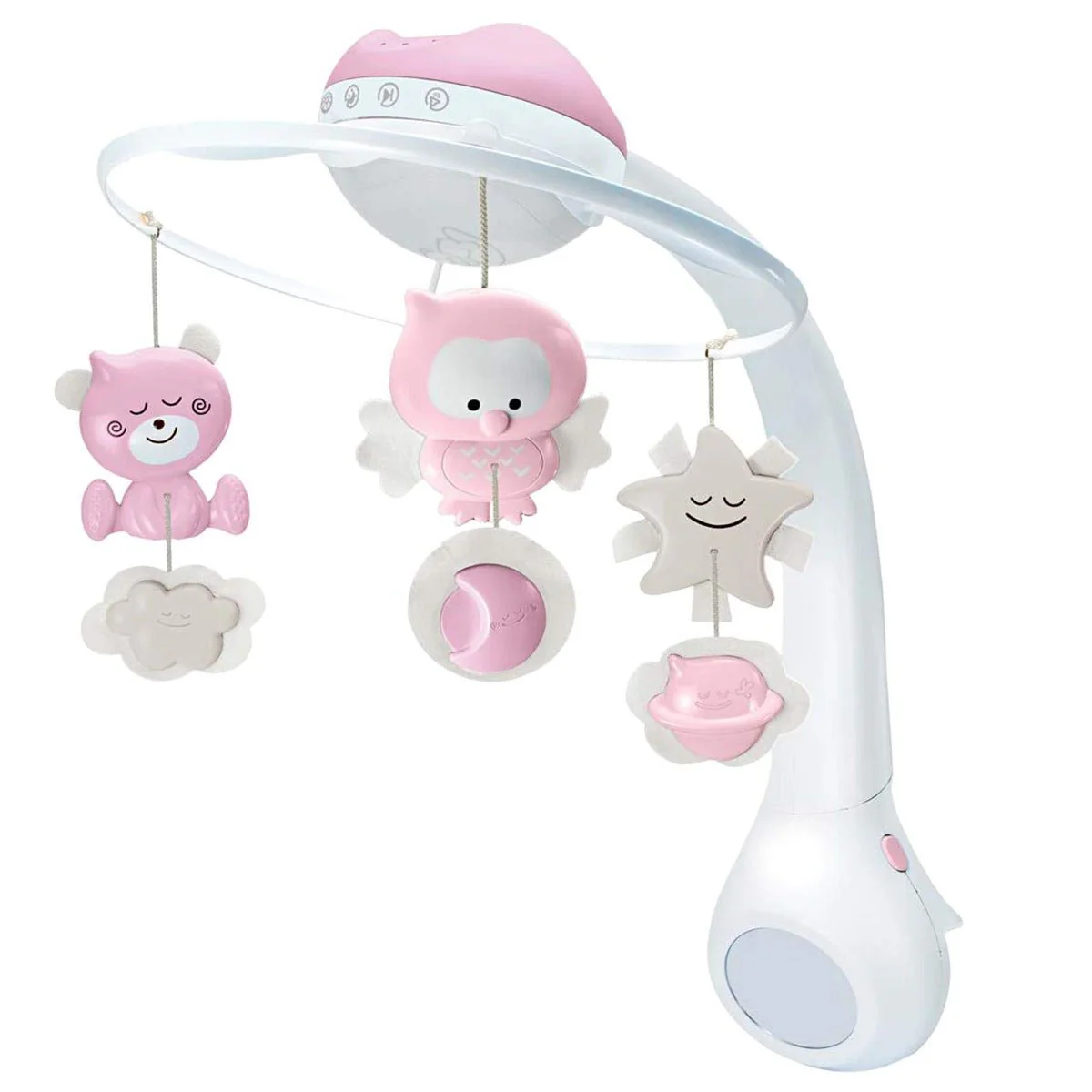 Infantino 3-in-1 Projector Musical Mobile Pink IN004914