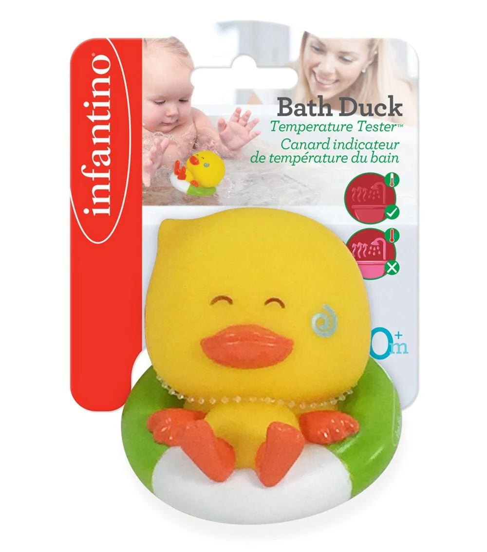 Infantino Bath Dedee Duck Temperature Tester IN205052