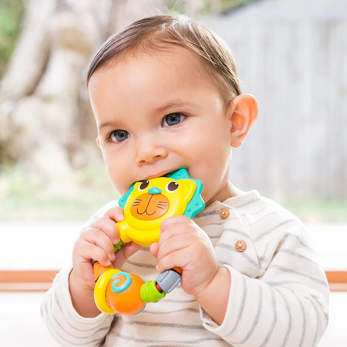 Infantino Bendy Lion Teether IN216274 - Image 3