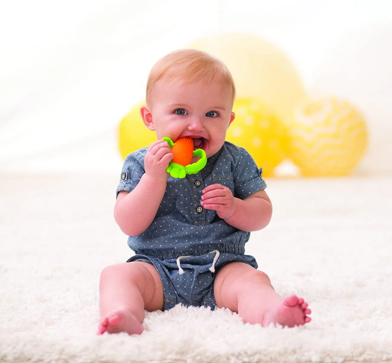 Infantino Good Bites Textured Carrot Teether - Image 2