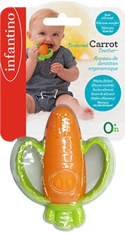Infantino Good Bites Textured Carrot Teether - Image 3