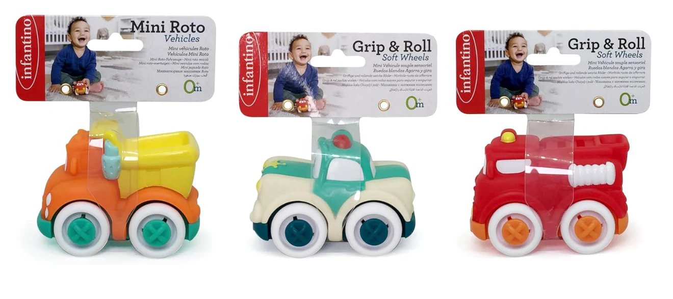 Infantino Grip and Roll Soft Wheels IN310247