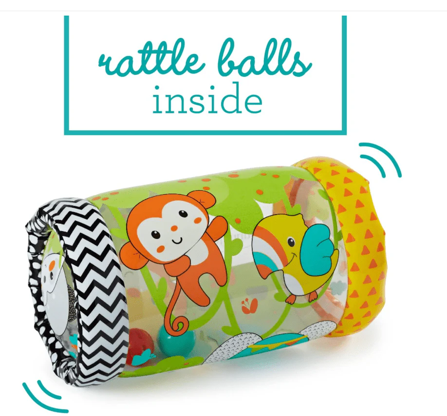 Infantino Jungle Peek & Roll IN315003 - Image 2