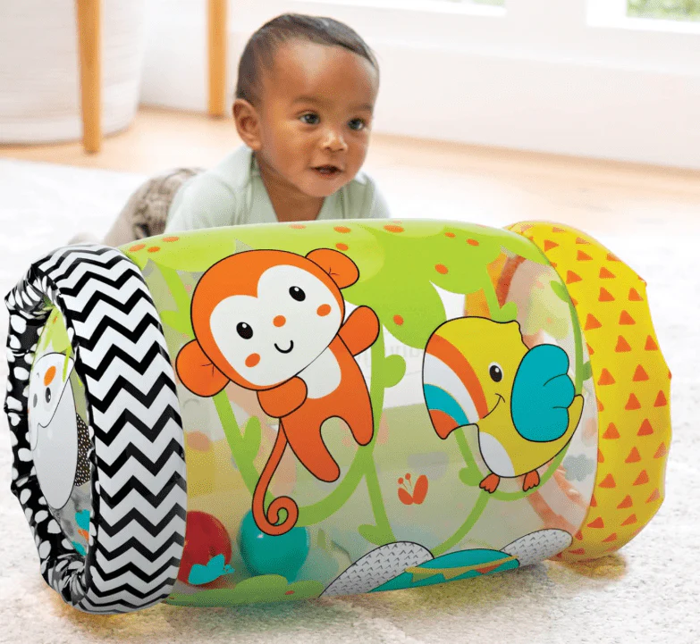 Infantino Jungle Peek & Roll IN315003 - Image 3