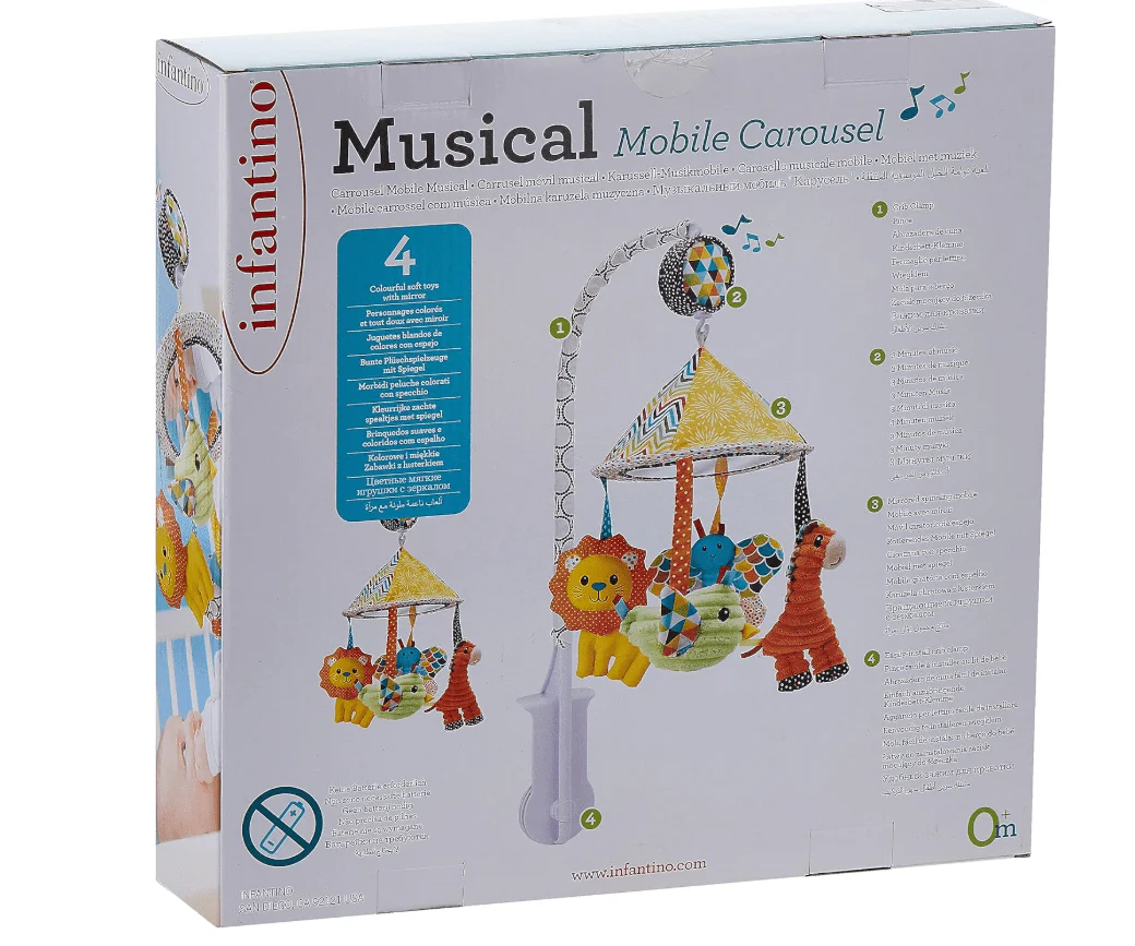 Infantino Musical Mobile Carousel IN216369 - Image 2