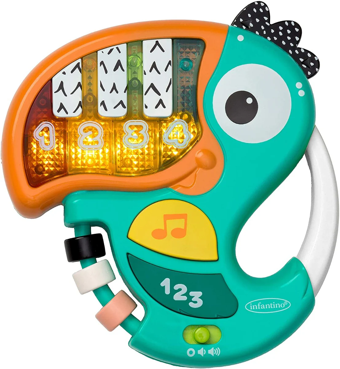 Infantino Piano & Numbers Learning Toucan