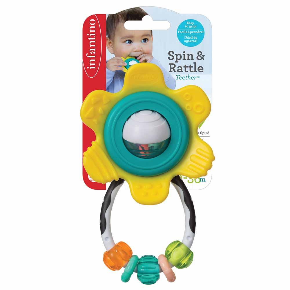 Infantino Spin & Rattle Teether IN216314 - Image 2