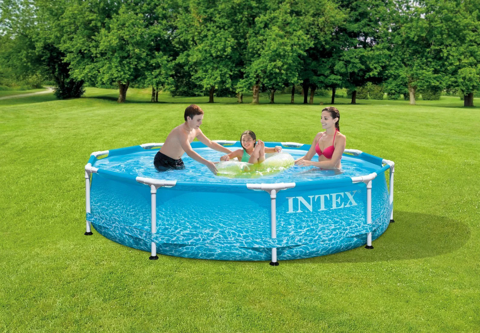 Intex Beachside Metal Frame Pool 305x76cm 28206 - Image 4
