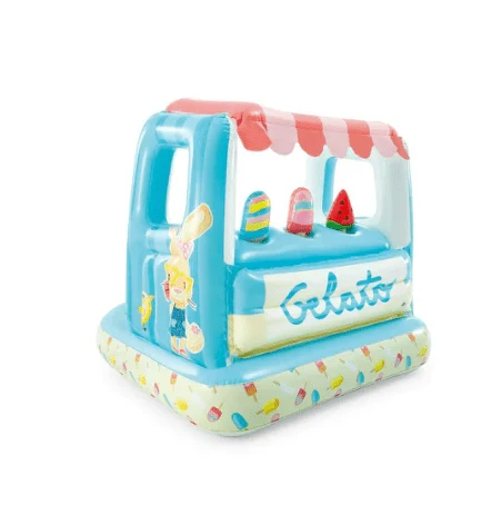 Intex Children's Inflatable Pool Ice Cream Stand Play House 48672 - Image 2