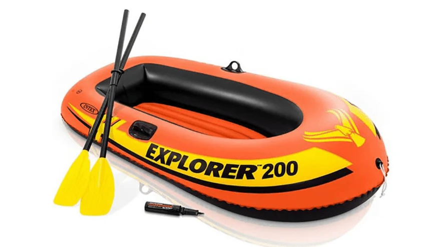 Intex Explorer 200 Inflatable Boat with Paddle 185x94x41cm