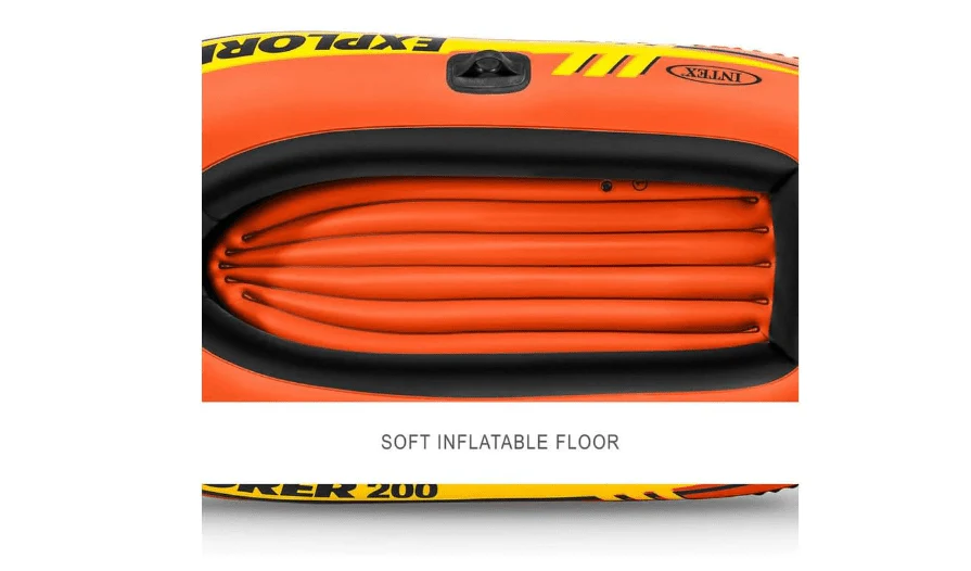 Intex Explorer 200 Inflatable Boat with Paddle 185x94x41cm - Image 3