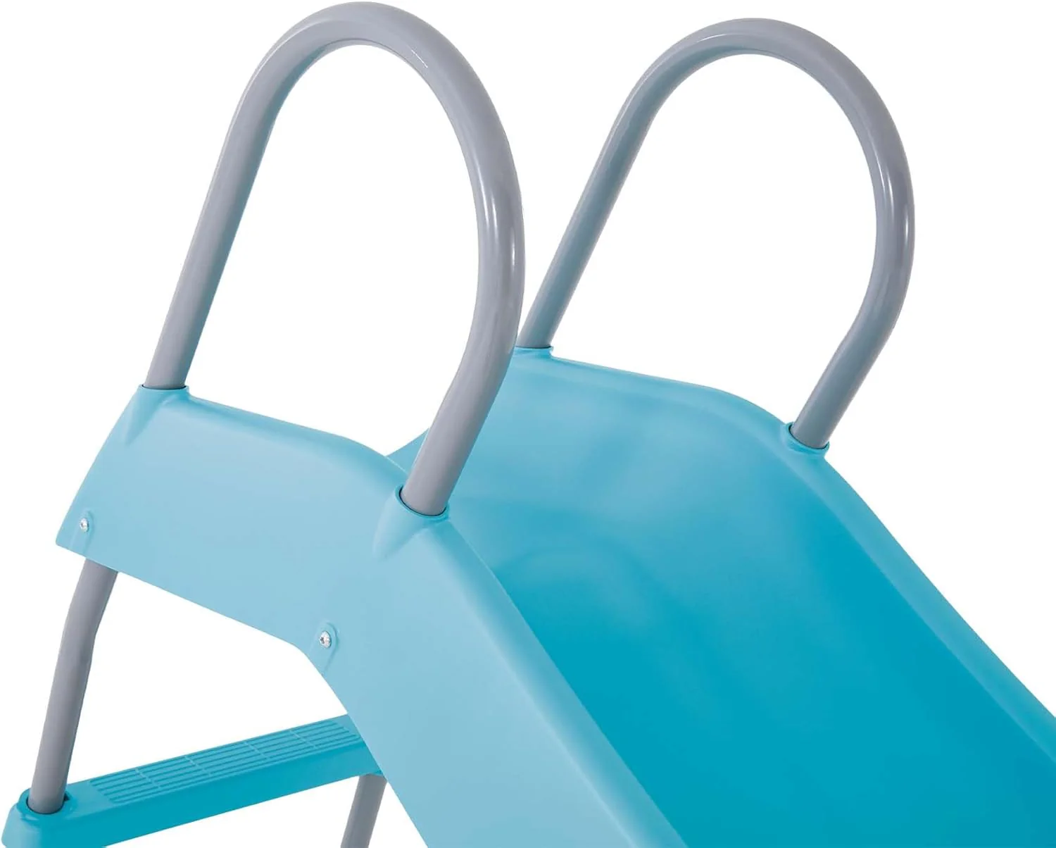 Intex Freestanding Outdoor Slide Set – Light Blue, Alloy Steel Frame, for Kids Ages 3–10 - Image 4