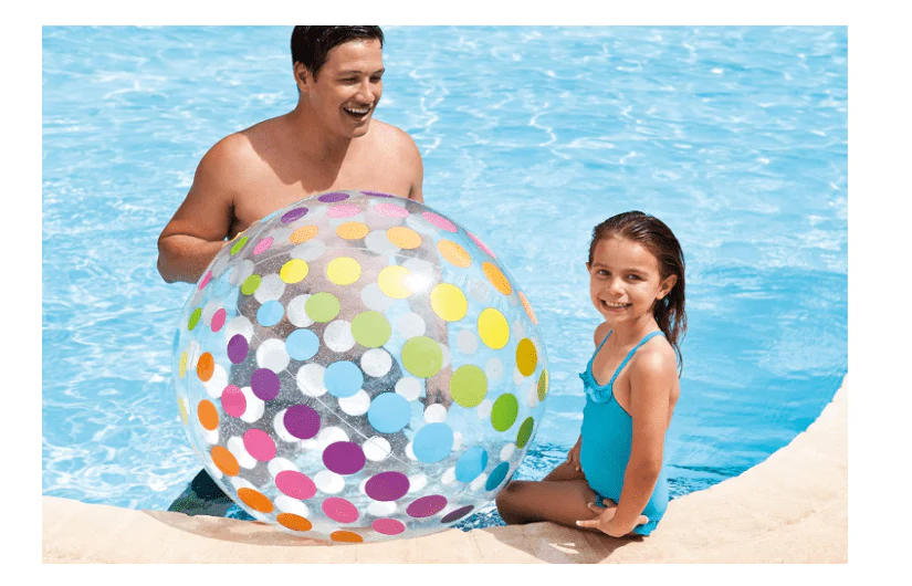 Intex Inflatable Giant Dot Print Beach Ball 72inch - Image 2