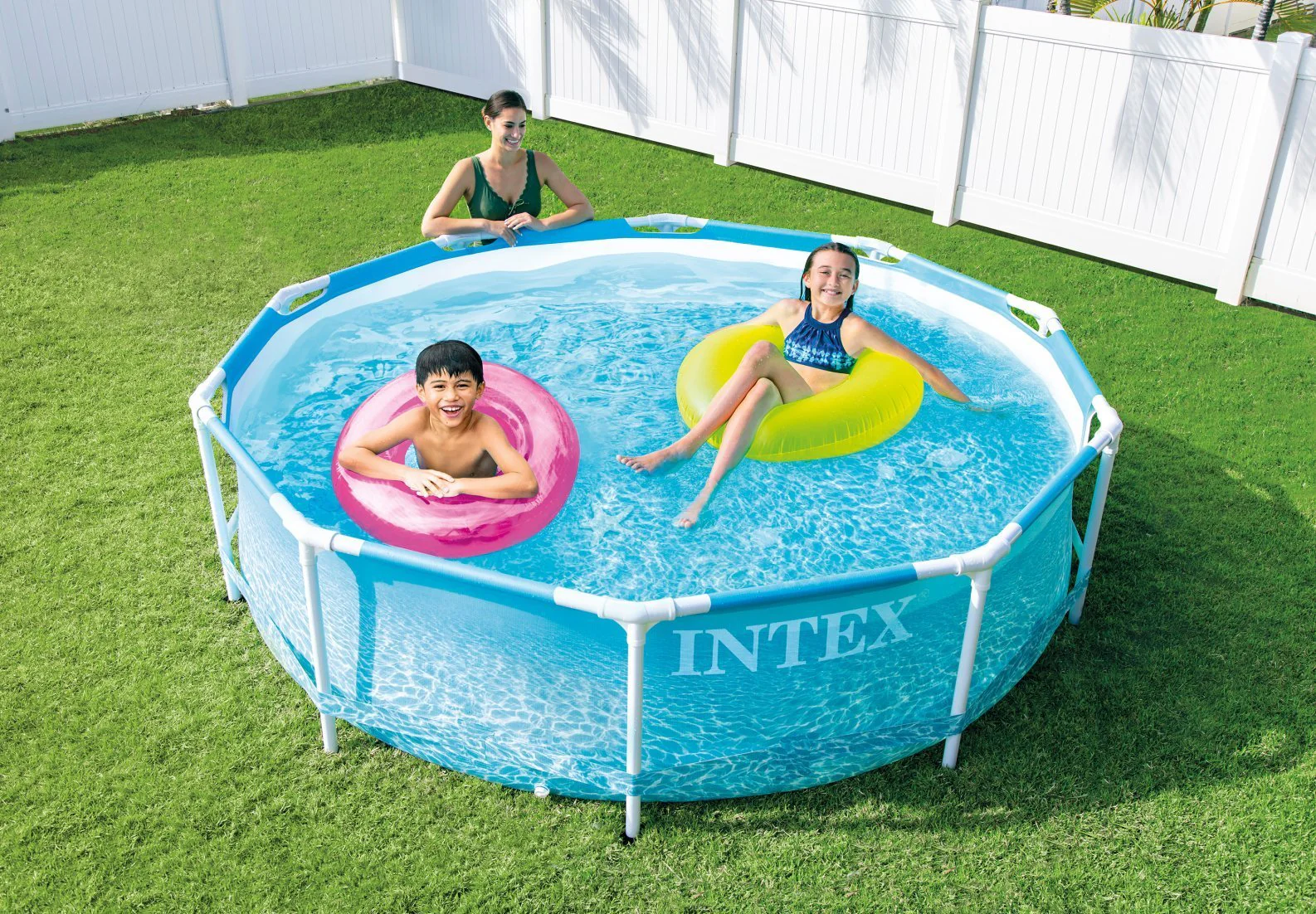 Intex Metal Frame Pool Beachside 305x76 28208 - Image 3