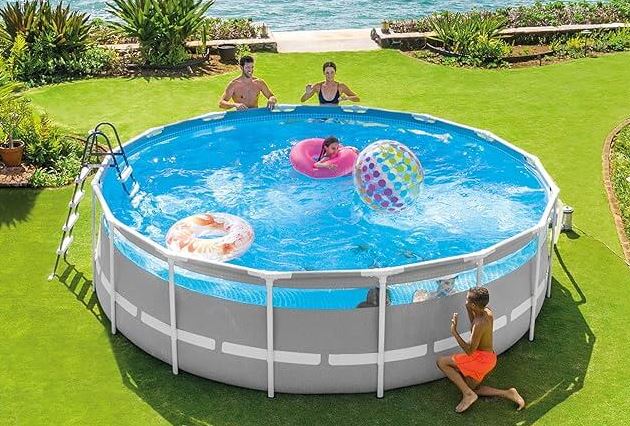 Intex Prism Frame Clearview Premium Round Pool Set 4.27mx1.07m - Image 2