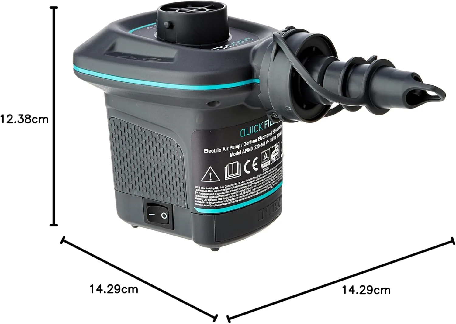 Intex Quick Fill Indoor Electric Pump 66640BS - Image 3