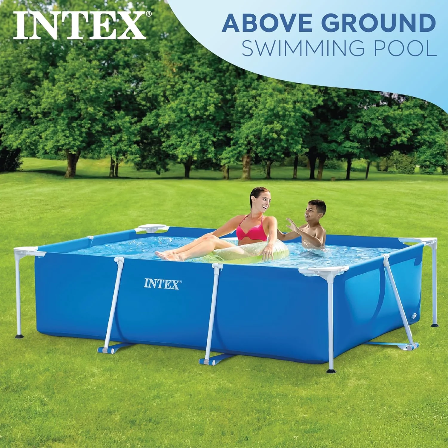 Intex Rectangular Frame Pool 2.20mx1.50x60cm 28270 - Image 4