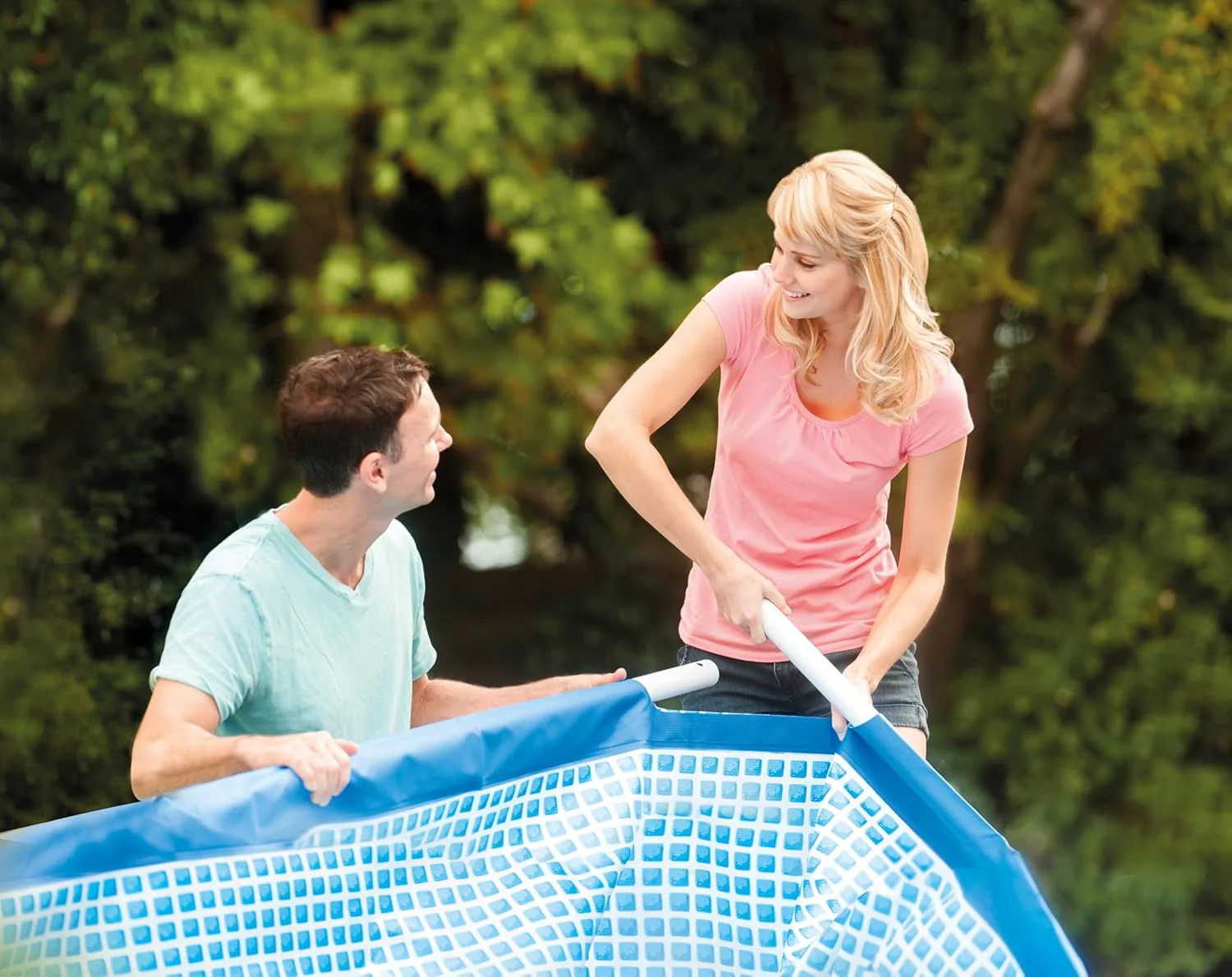 Intex Rectangular Frame Pool 4.50mx2.20x85cm 28273 - Image 2