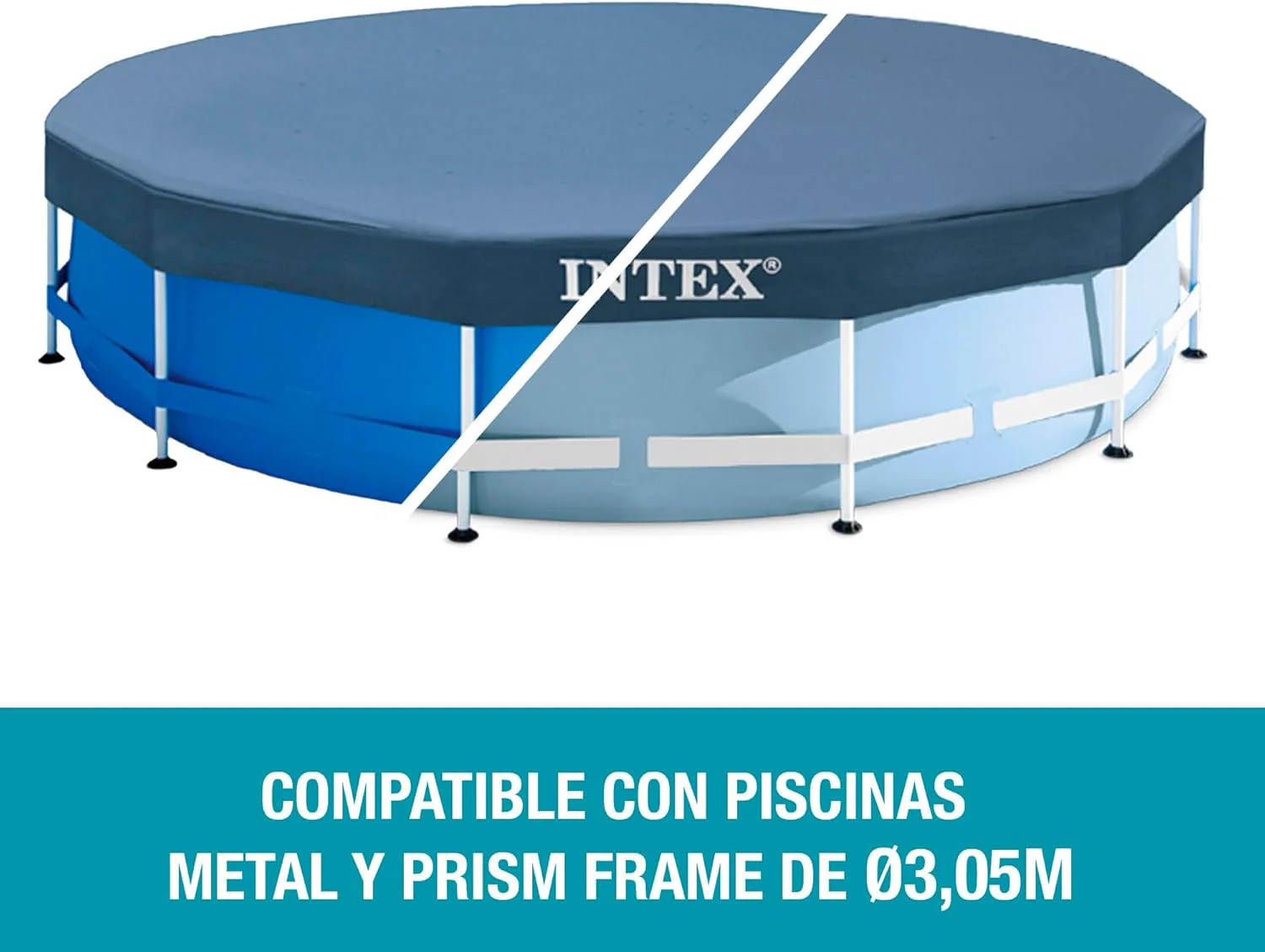 Intex Round Pool Cover 10ft 3.05m 28030 - Image 4