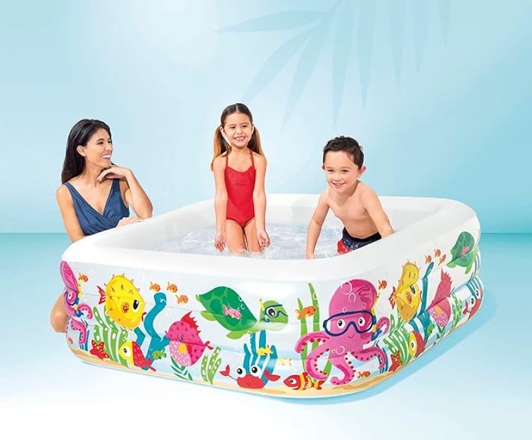 Intex Sea Aquarium Inflatable Pool 1.59x1.59x0.50m - Image 2
