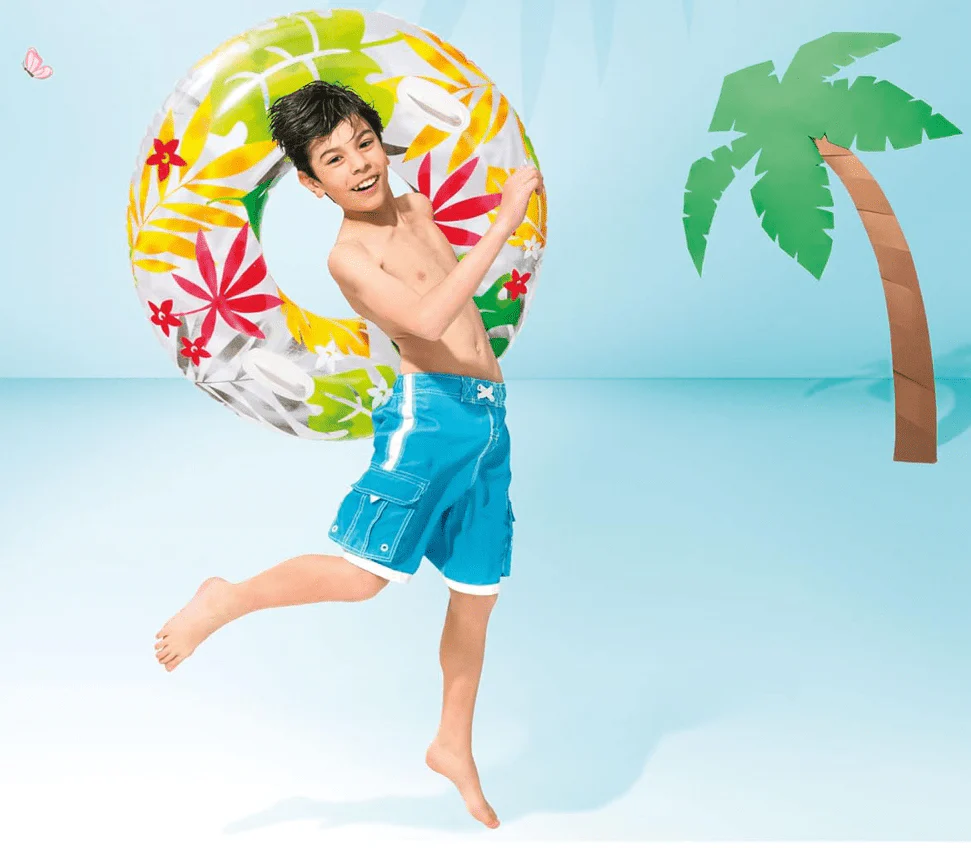 Intex Transparent Tubes Swim Ring 97cm - Image 3