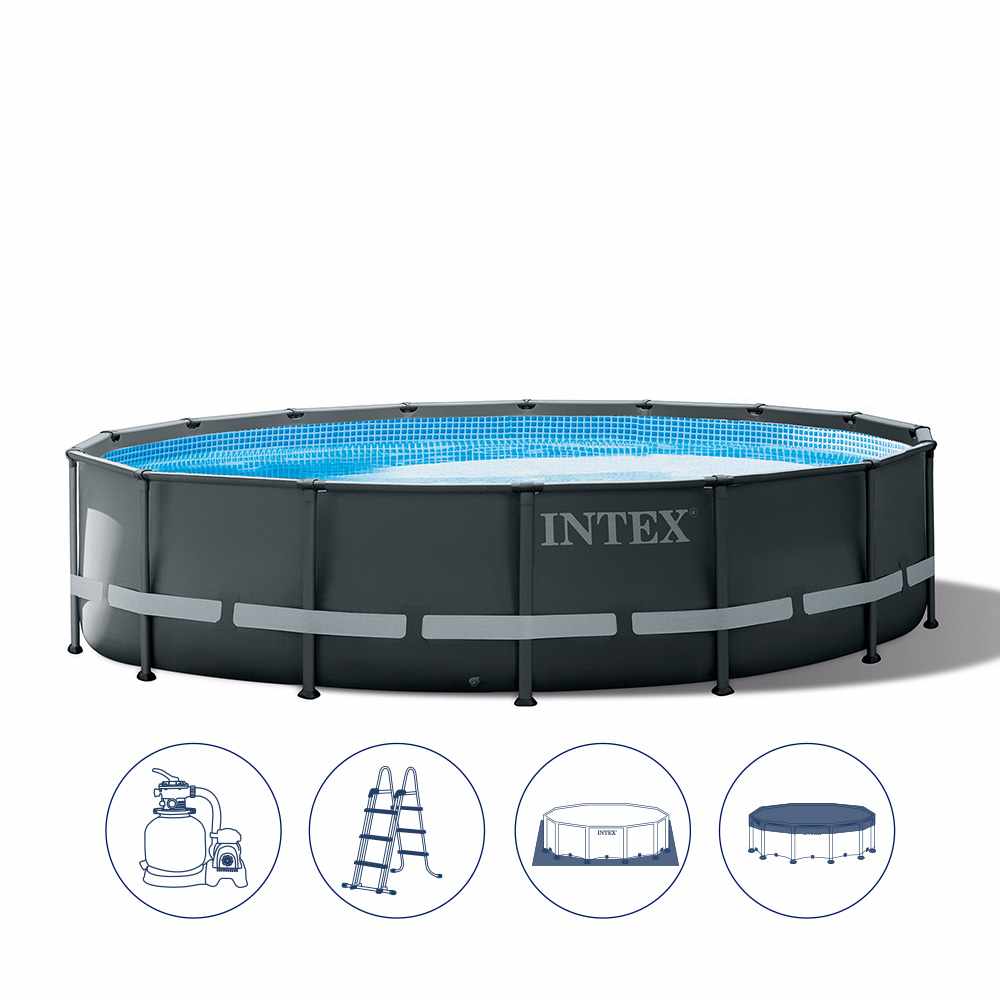 Intex Ultra Xtr Frame Above Ground Round Pool 488x122cm 26326 - Image 2