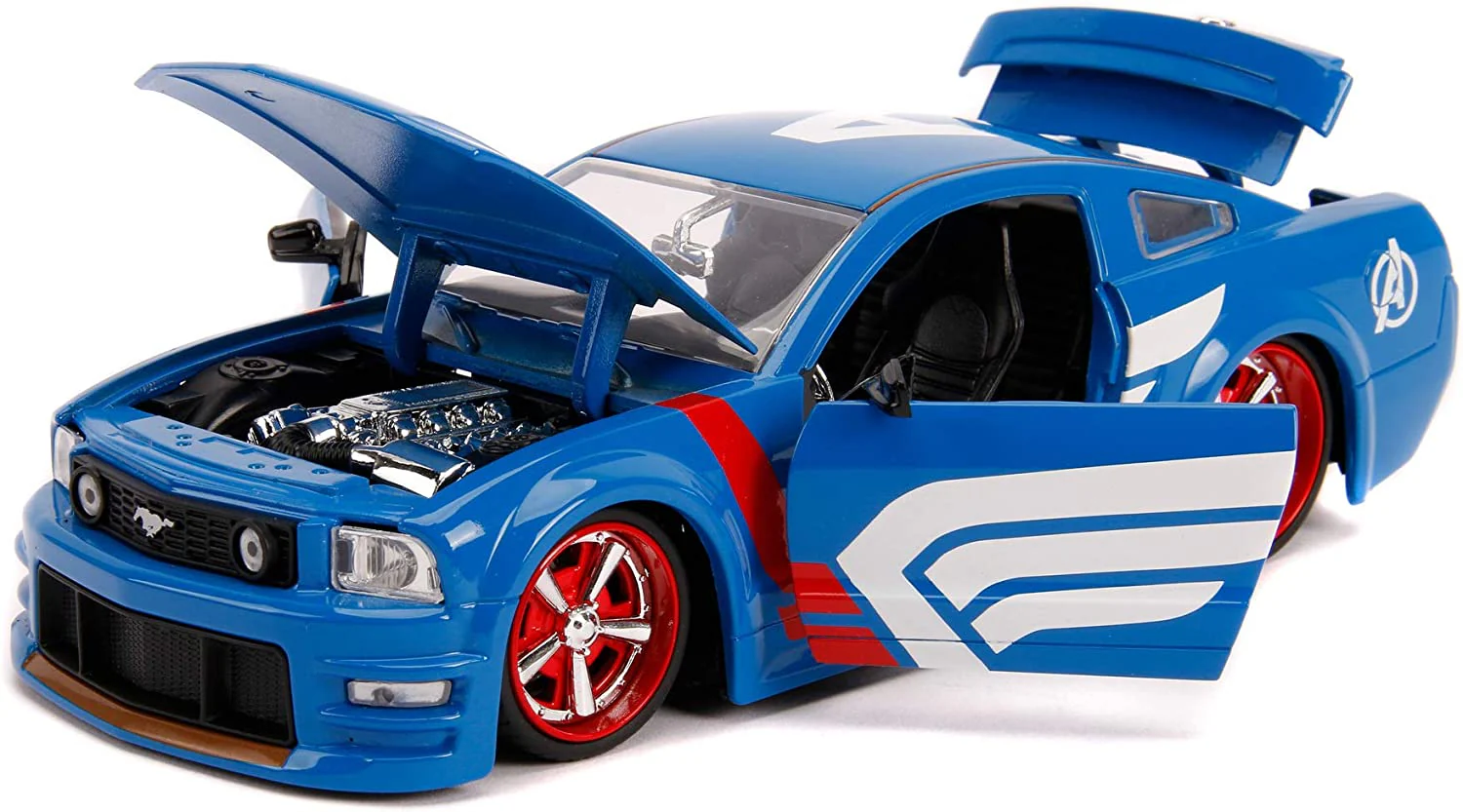 Jada Avengers Captain America with Car 1:24 253225007 - Image 4