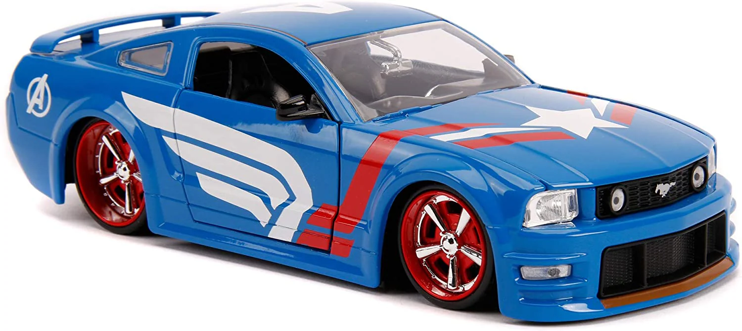 Jada Avengers Captain America with Car 1:24 253225007 - Image 7