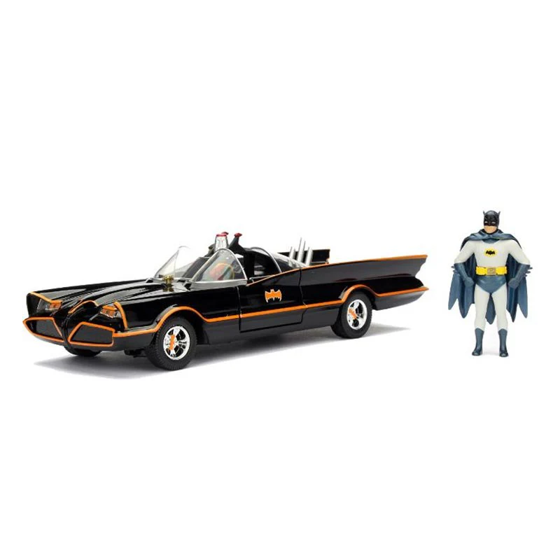 Jada Batman 1966 Classic Batmobile 1:24 Classic 253215001 - Image 3