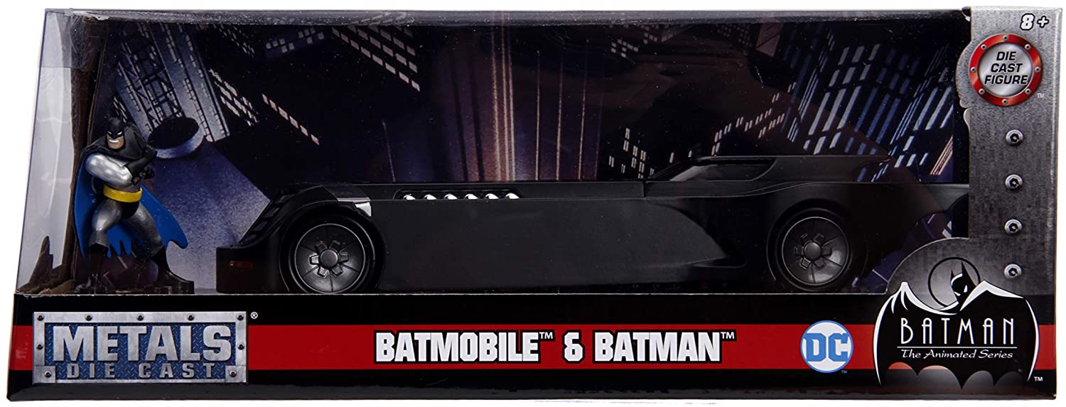 Jada Batman Animated Series Batmobile 1:24 Scale 253215007 - Image 9