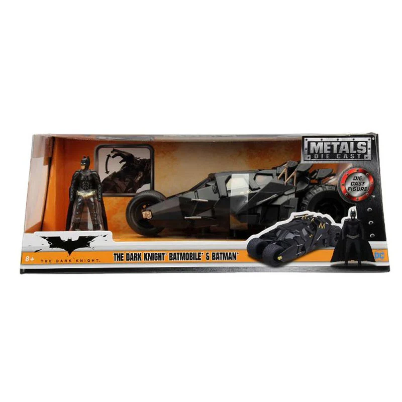 Jada Batman The Dark Knight Batmobile 1:24 Scale 253215005 - Image 2