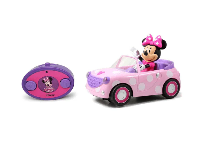 Jada Disney Minnie Roadster Racer RC Vehicle 19cm 253074001
