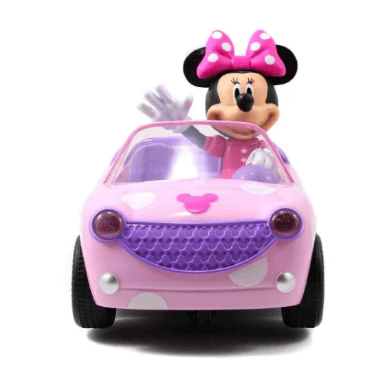 Jada Disney Minnie Roadster Racer RC Vehicle 19cm 253074001 - Image 3