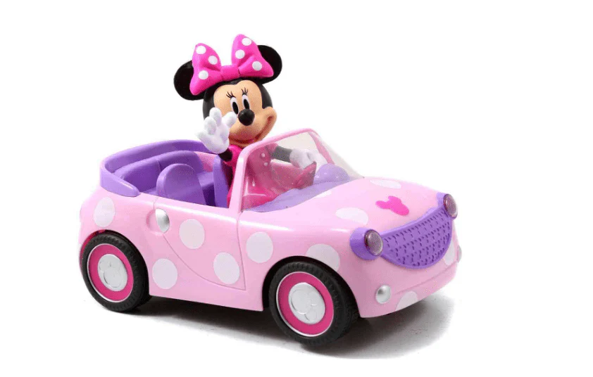 Jada Disney Minnie Roadster Racer RC Vehicle 19cm 253074001 - Image 6