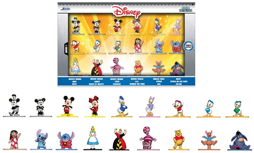 Jada Disney Nano Multi Pack Figures 18pcs