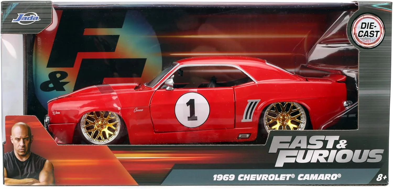 Jada Fast & Furious 1969 Chevrolet Camaro 1:24 253203104 - Image 8