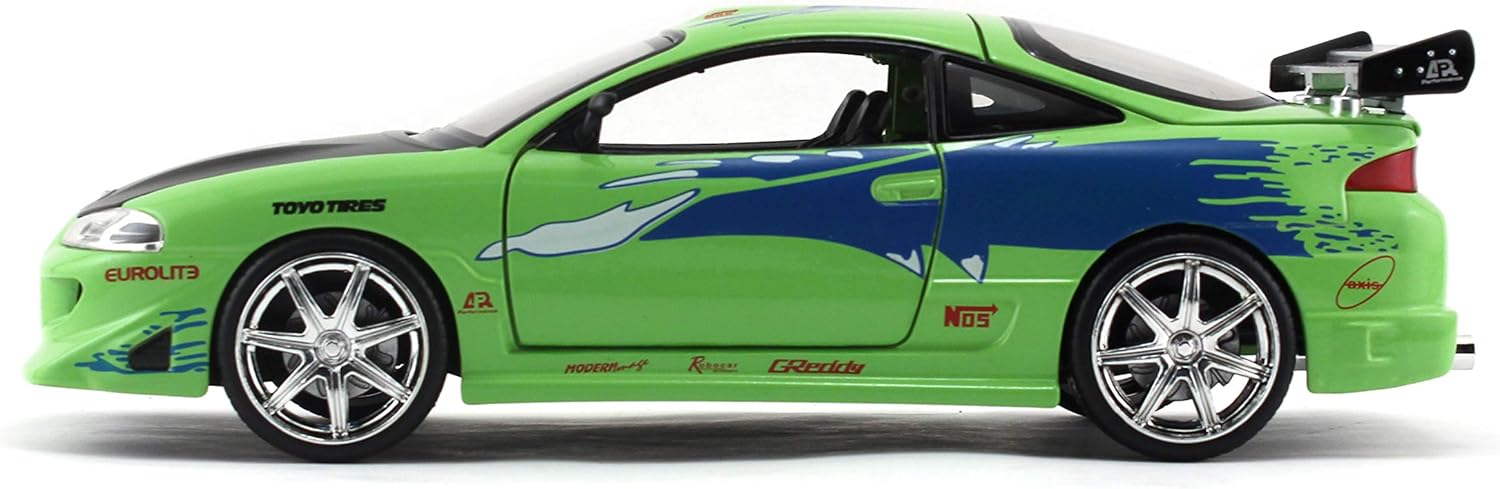 Jada Fast & Furious 1995 Mitsubishi Eclipse 253203007 - Image 2