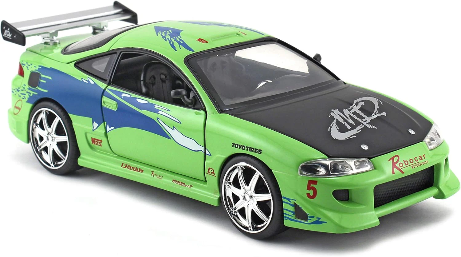 Jada Fast & Furious 1995 Mitsubishi Eclipse 253203007 - Image 6
