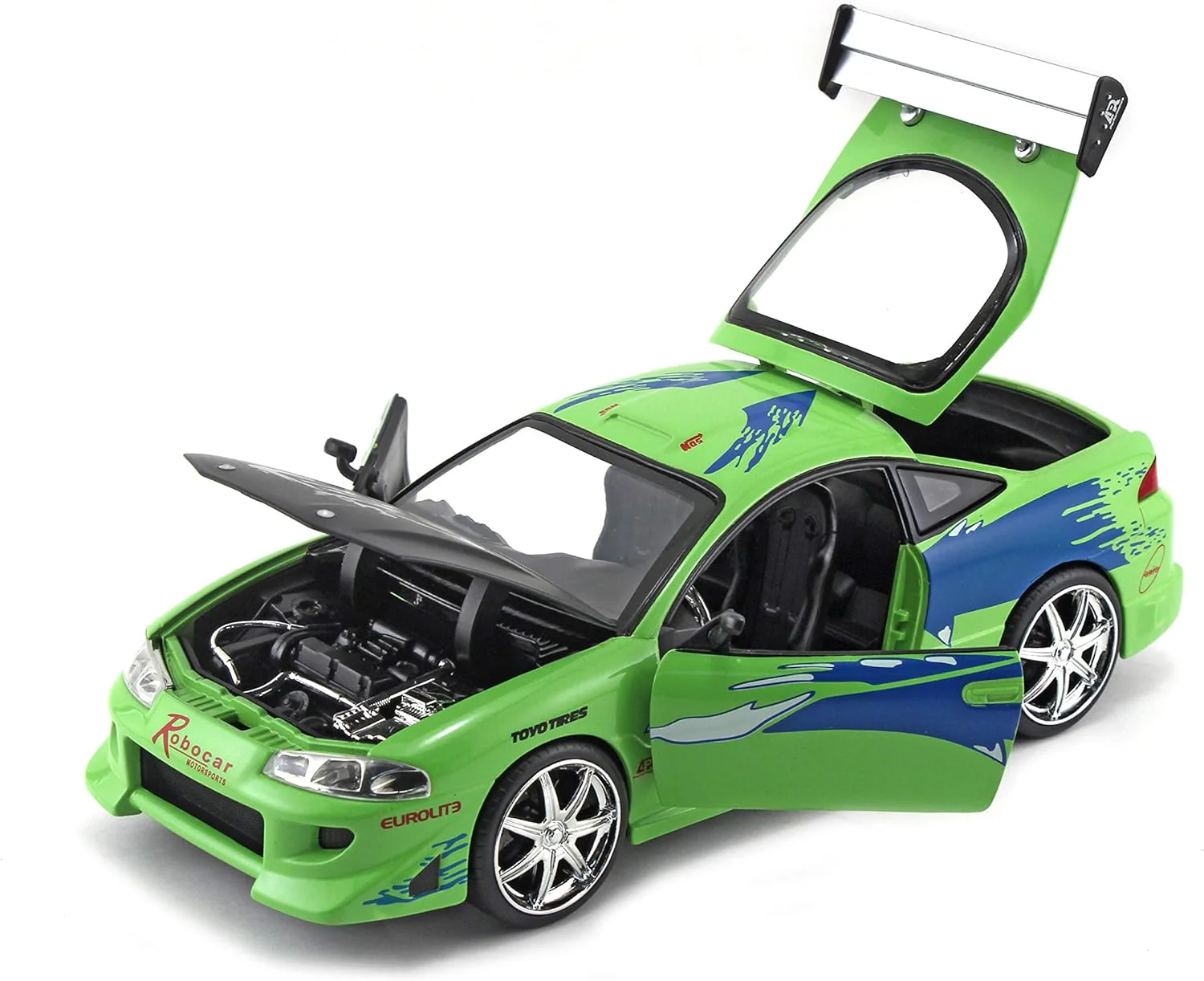 Jada Fast & Furious 1995 Mitsubishi Eclipse 253203007 - Image 7
