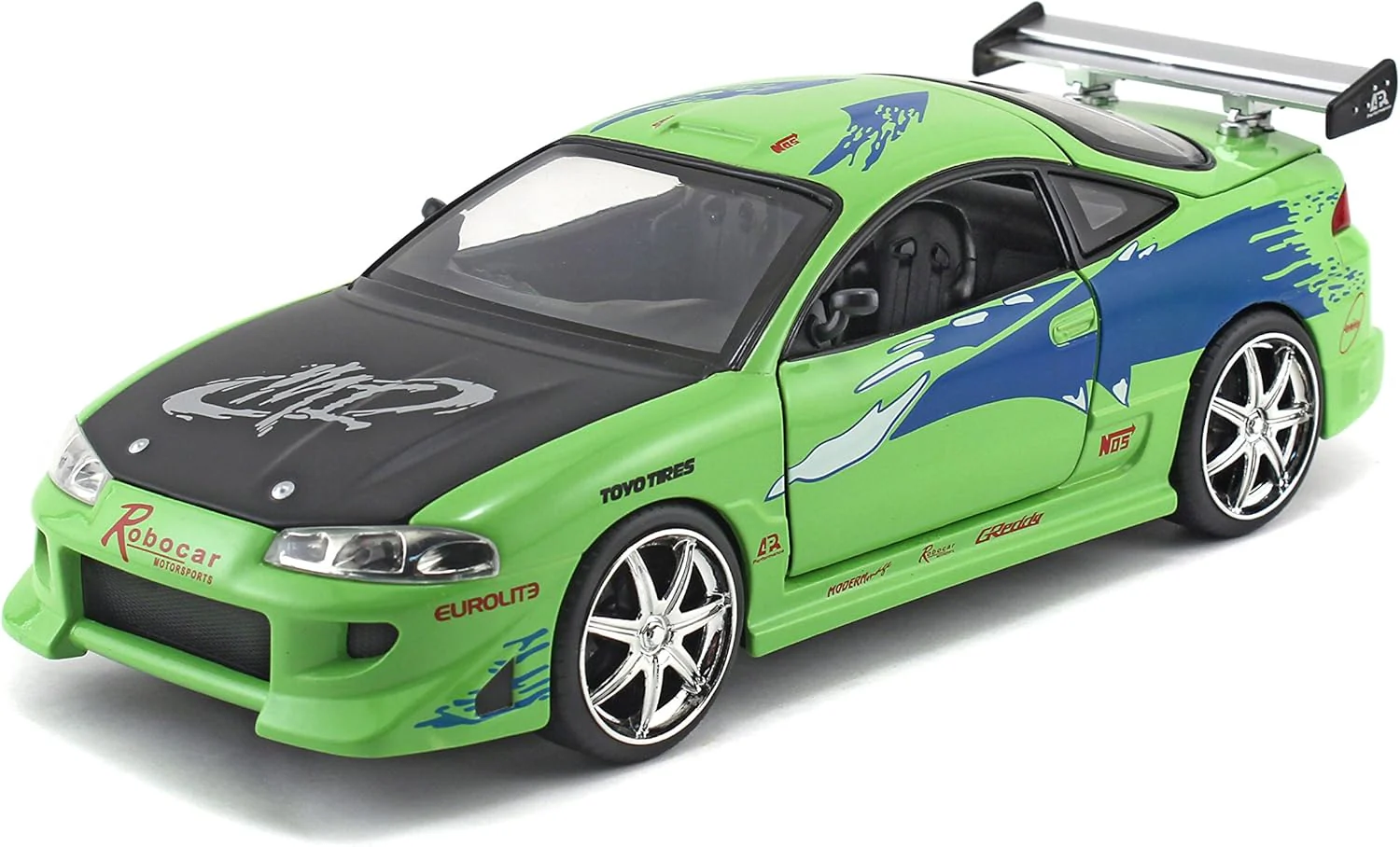 Jada Fast & Furious 1995 Mitsubishi Eclipse 253203007 - Image 8
