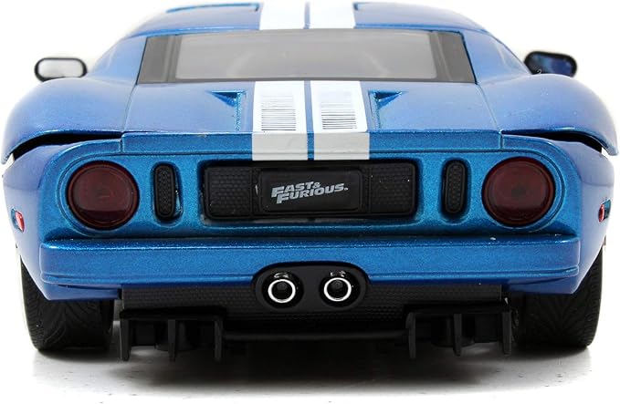Jada Fast & Furious 2005 Ford GT Blue Metallic 1:24 253203013 - Image 3