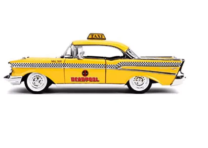 Jada Hollywood Rides Deadpool & 1957 Chevy Bel Air 1:24 Scale 30290 - Image 3