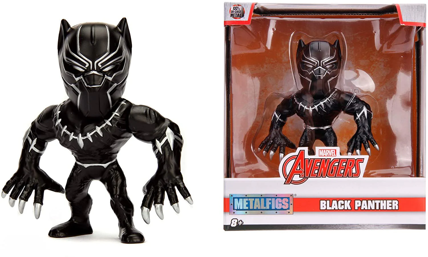 Jada Marvel Black Panther Figure 4inch 253221002 - Image 7