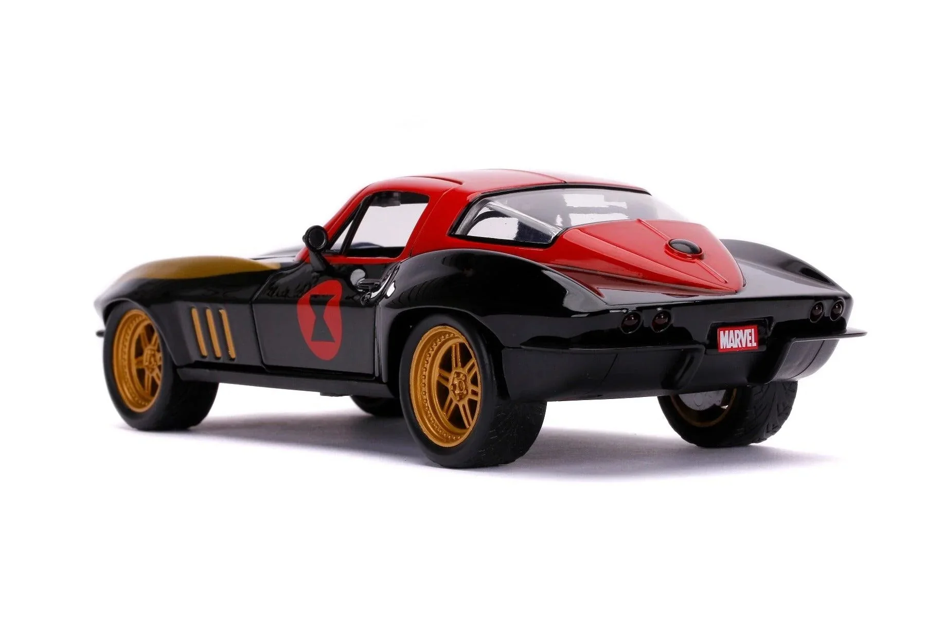 Jada Marvel Black Widow 1966 Chevy 1:24 Scale 253225014 - Image 5