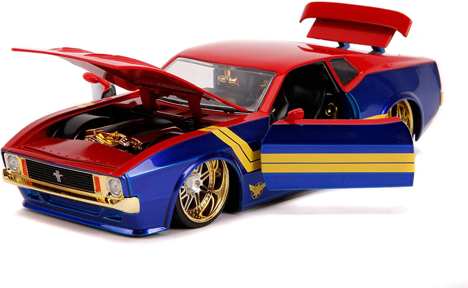 Jada Marvel Captain Marvel Ford Mustang 1:24 253225009 - Image 3