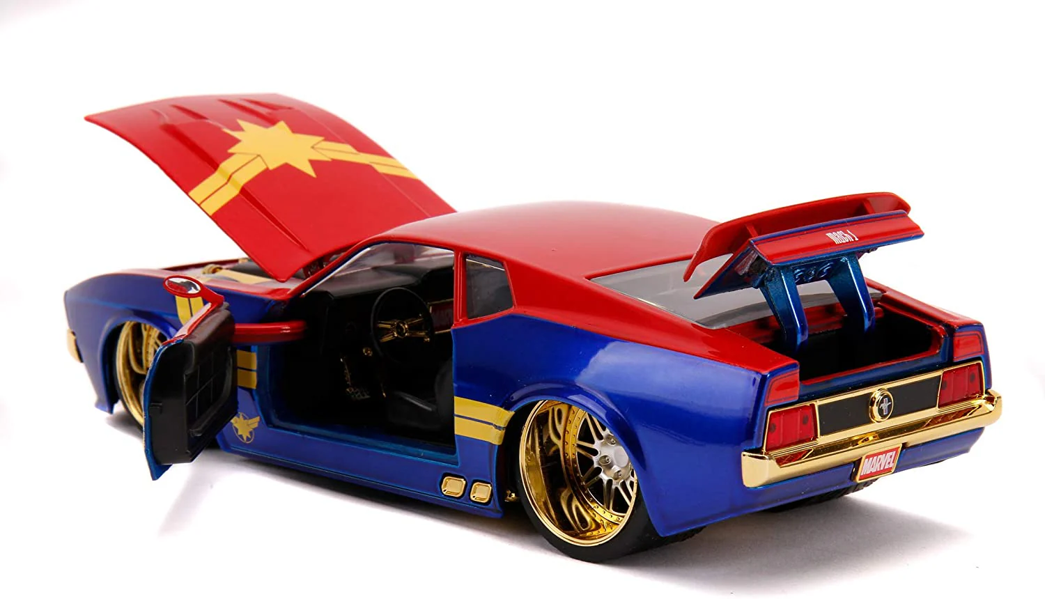 Jada Marvel Captain Marvel Ford Mustang 1:24 253225009 - Image 4