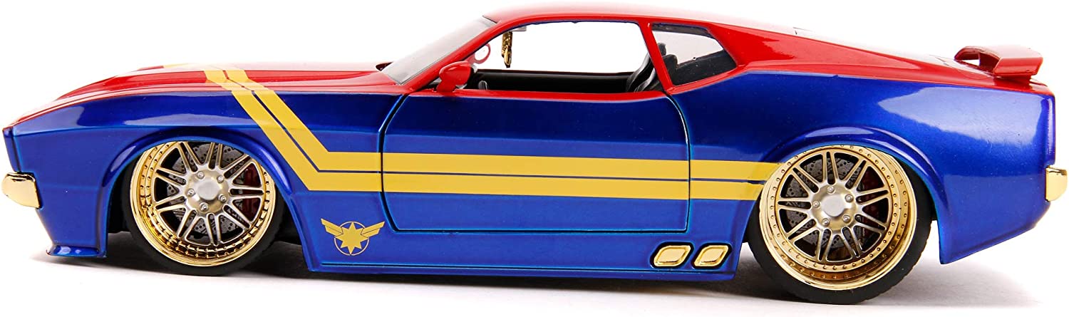 Jada Marvel Captain Marvel Ford Mustang 1:24 253225009 - Image 5