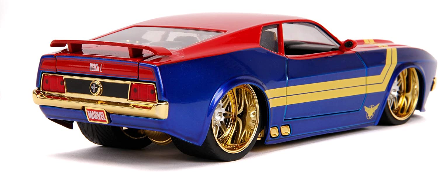 Jada Marvel Captain Marvel Ford Mustang 1:24 253225009 - Image 7