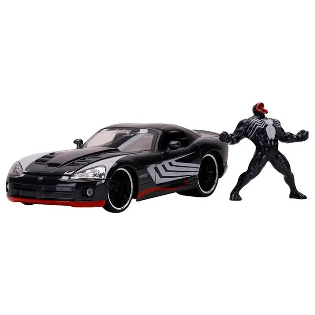 Jada Marvel Venom 2008 Dodge Viper 1:24 Scale 253225015