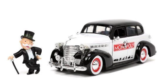 Jada Monopoly Uncle Pennybags & 1939 Chevrolet Master 1:24 253255048 - Image 4